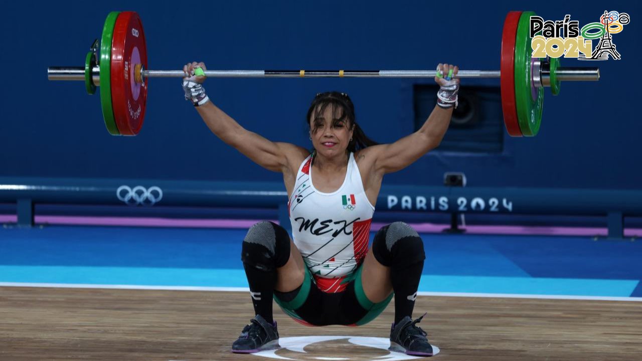 Mexicana Janeth Gómez logra diploma olímpico en halterofilia