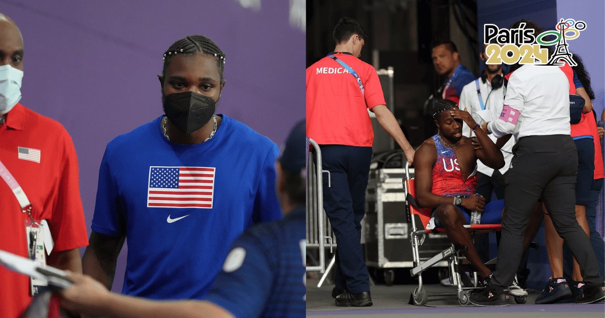 París 2024: Noah Lyles compitió con Covid-19 en la final de los 200 metros