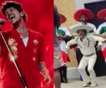 Bruno Mars pasea en CDMX vestido de mariachi