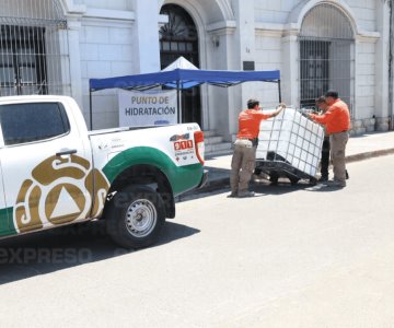 CEPC ha entregado más de 83 mil litros de agua en puntos de hidratación