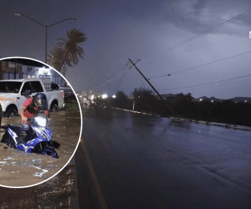 Tormenta en Hermosillo deja inundaciones y cortes de luz en la ciudad