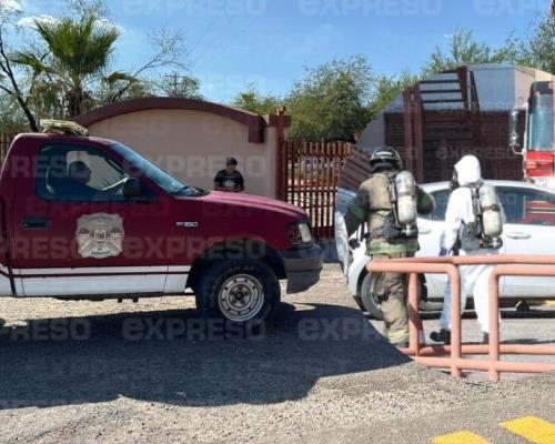 Evacúan el CIAD por fuga de ácido nítrico en Hermosillo