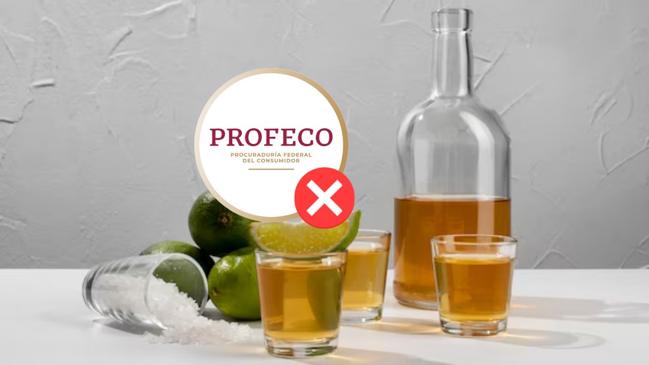 Estas son las peores marcas de tequila en el mercado, según la Profeco