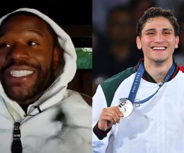 Floyd Mayweather Jr. elogia a Marco Verde tras ganar medalla en París 2024