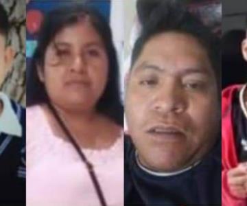 Buscan a 4 desaparecidos originarios de Oaxaca; viajaban rumbo a Sonora