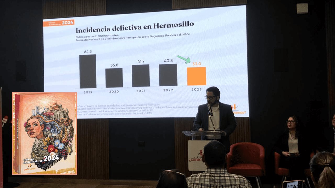 Presenta Hermosillo ¿Cómo Vamos? séptima edición de Informe de Indicadores