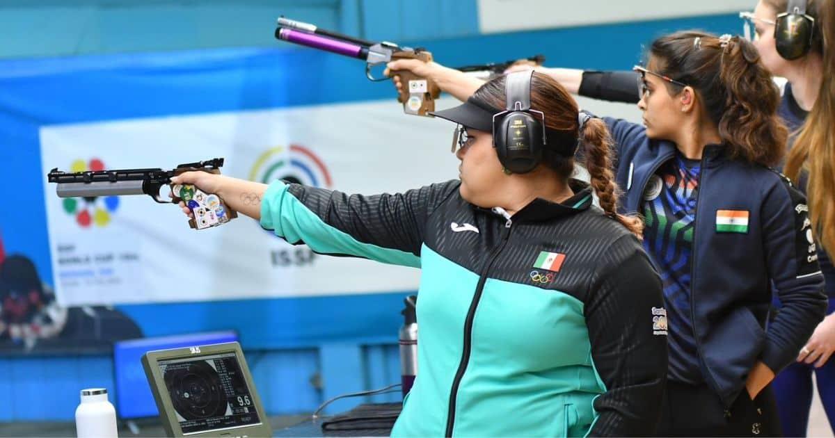 Andrea Ibarra, tiradora sonorense, competirá en la final de la Copa del Mundo