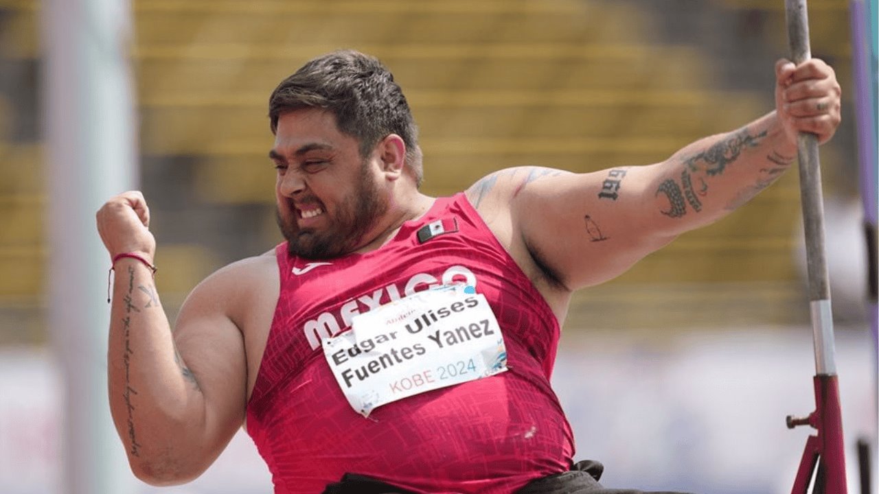 Sonorense Édgar Fuentes conquista plata en Juegos Paralímpicos 2024