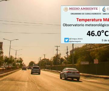 Hermosillo rompe récord histórico de altas temperaturas en un 5 de septiembre