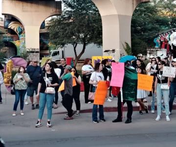 Continúan manifestaciones contra la reforma judicial en Nogales