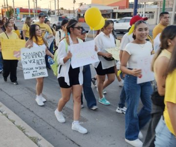 Marchan por Día Mundial para la Prevención del Suicidio en Hermosillo