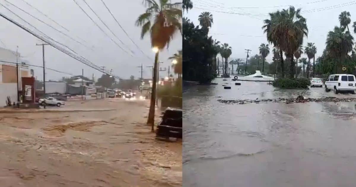 Emiten alerta roja en BCS por Ileana; Los Cabos y La Paz en riesgo alto