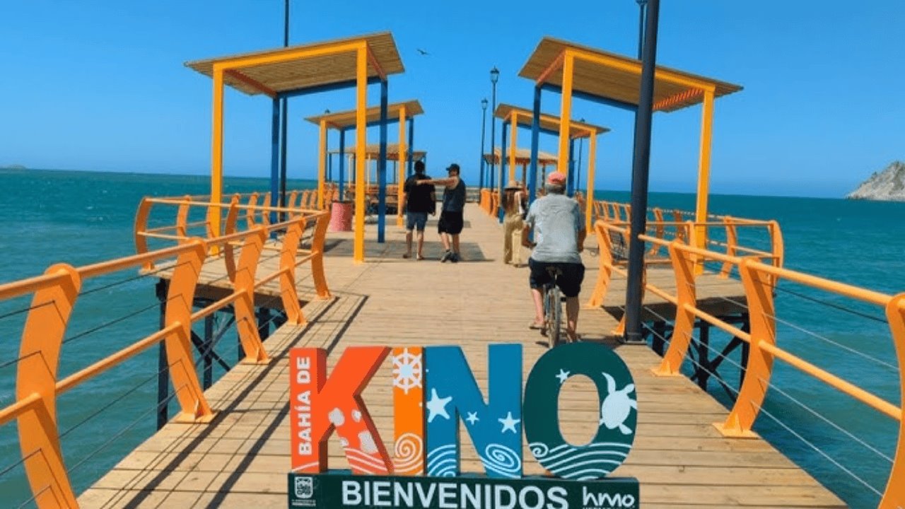 Reabren acceso a playas y muelle turístico en Bahía de Kino