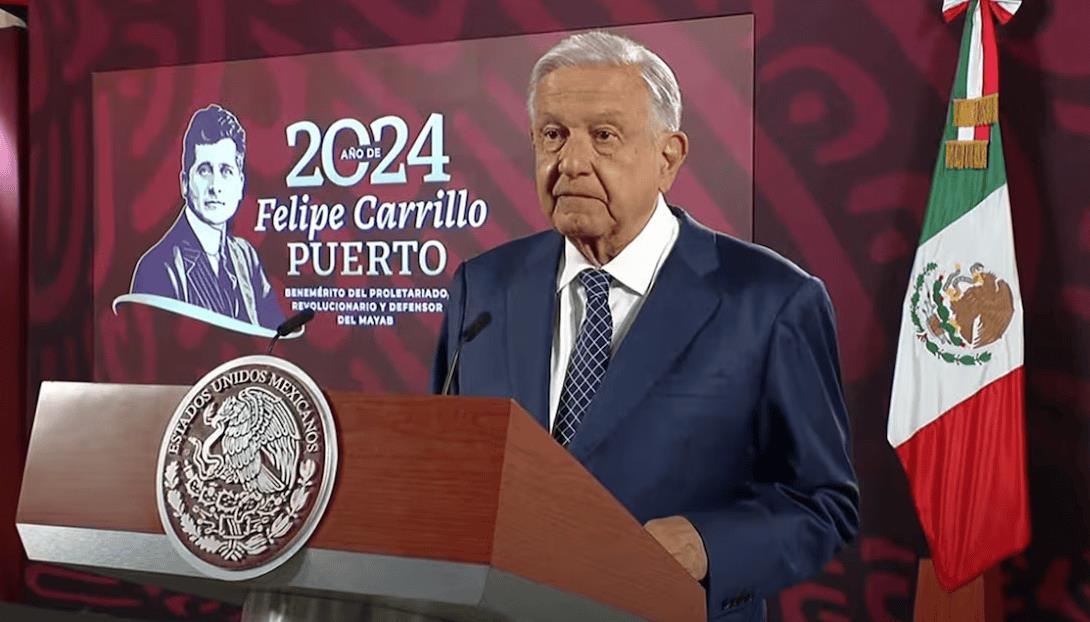 López Obrador rememora los sismos de 1985 y 2017 en ceremonia solemne