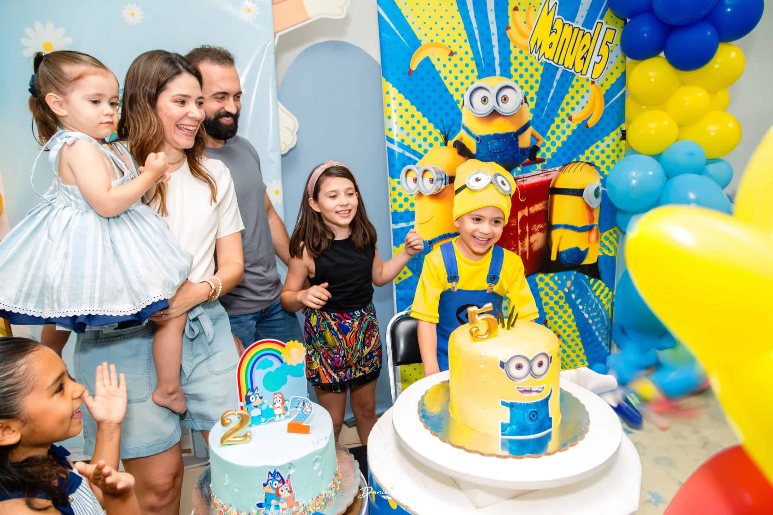 Milena y Manuel Martínez Araujo  festejan su cumpleaños