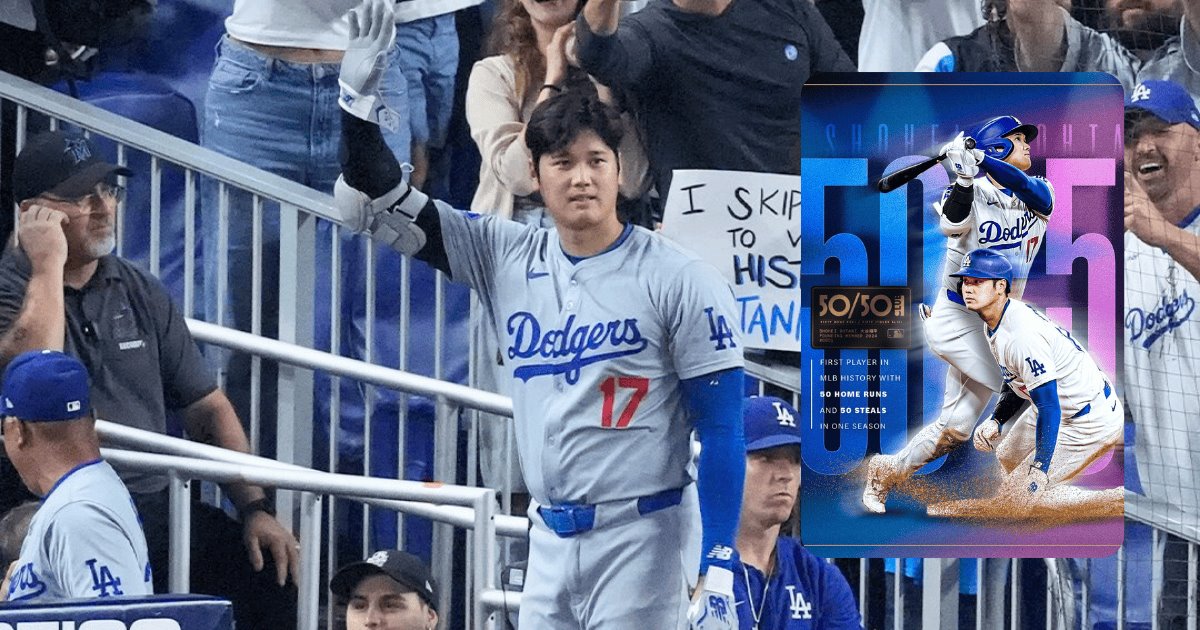 Ohtani inaugura el club 50-50; lleva 51 homeruns y 51 bases robadas en 2024