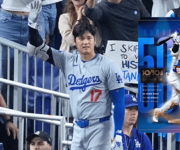 Ohtani inaugura el club 50-50; lleva 51 homeruns y 51 bases robadas en 2024