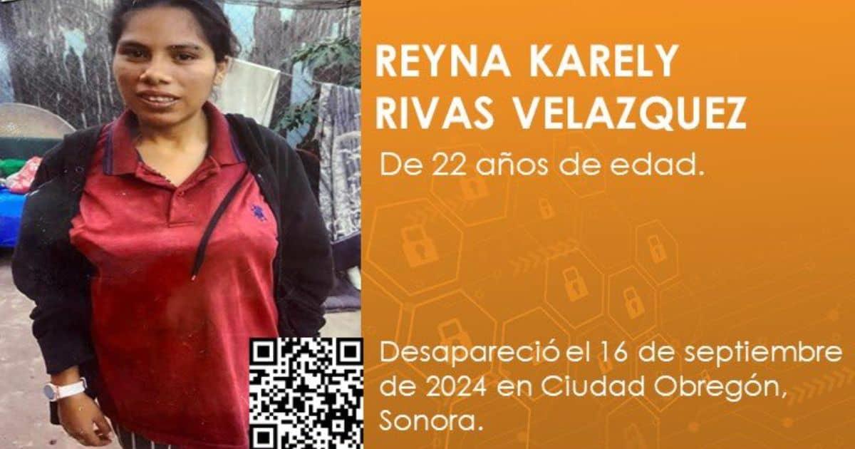 Activan Protocolo Alba para localizar a Reyna Karely, joven desaparecida