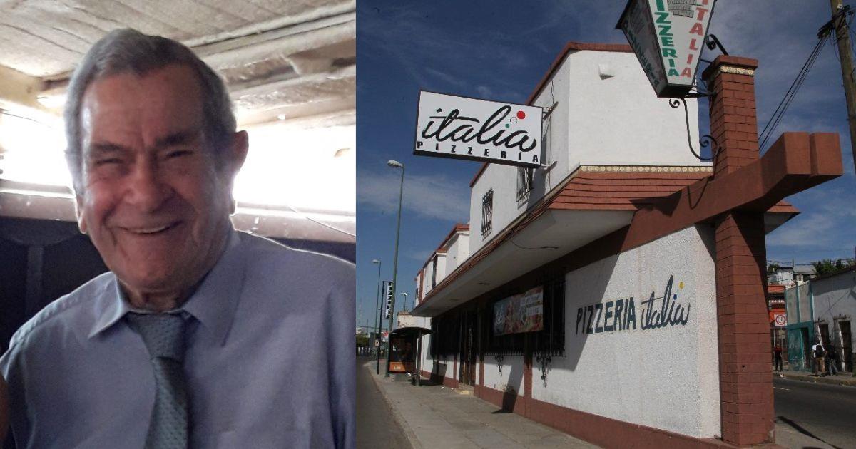 Fallece Saro Restivo, italiano que trajo la pizza a Hermosillo