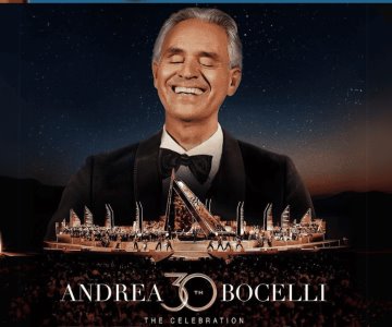 Andrea Bocelli llevará sus conciertos de aniversario al cine