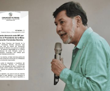 Gerardo Fernández Noroña denuncia agresión en el aeropuerto de la CDMX