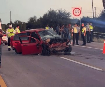 Accidente deja cinco heridos y un fallecido en el tramo Ímuris-Nogales