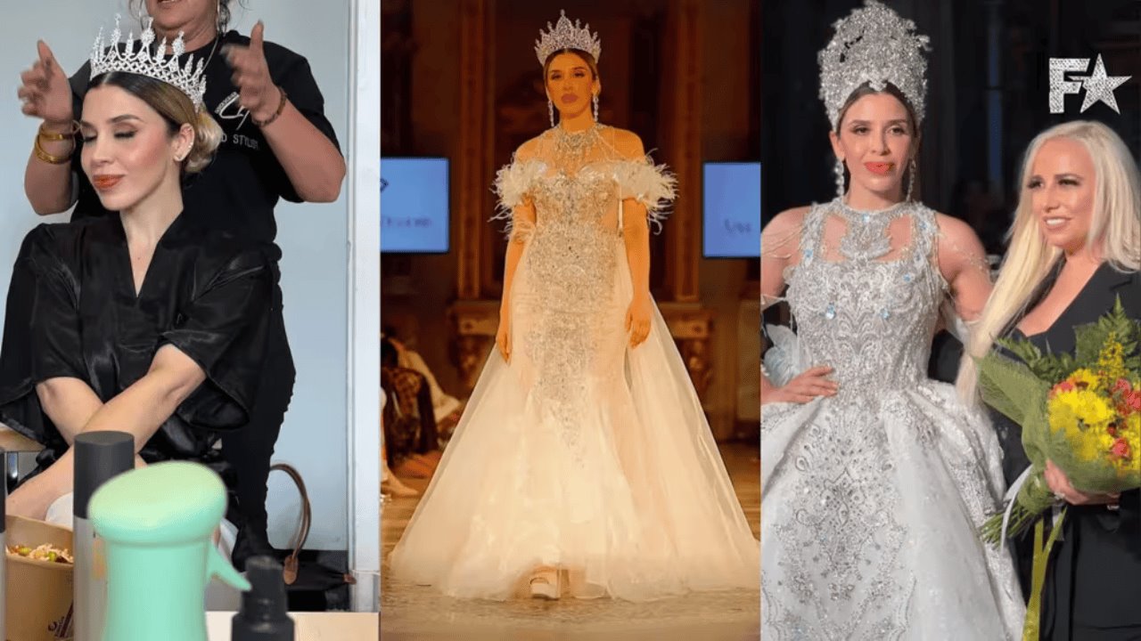 Emma Coronel deslumbra como modelo en la Fashion Week de Milán