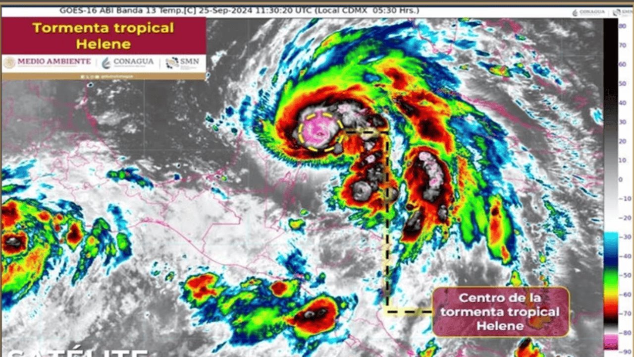 Quintana Roo declara Alerta Roja por tormenta tropical Helene