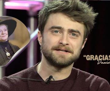 Daniel Radcliffe le dedica palabras a Maggie Smith