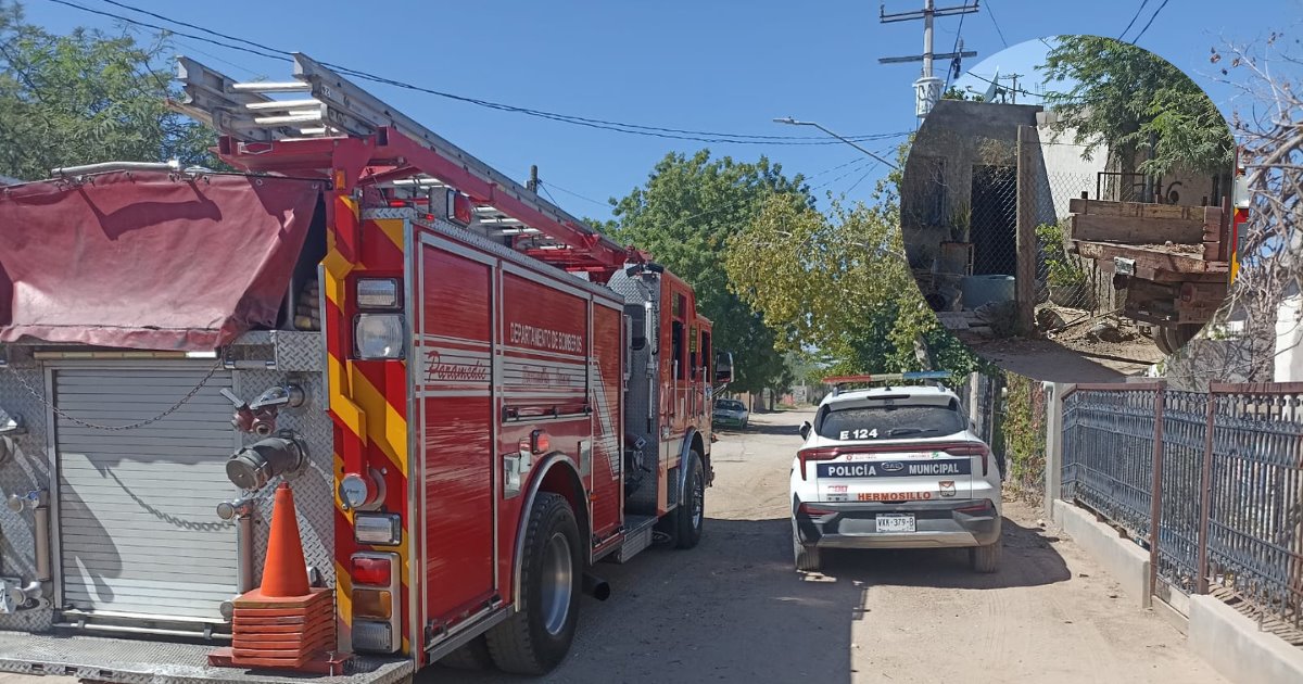 Corto circuito provoca conato de incendio dentro de un domicilio