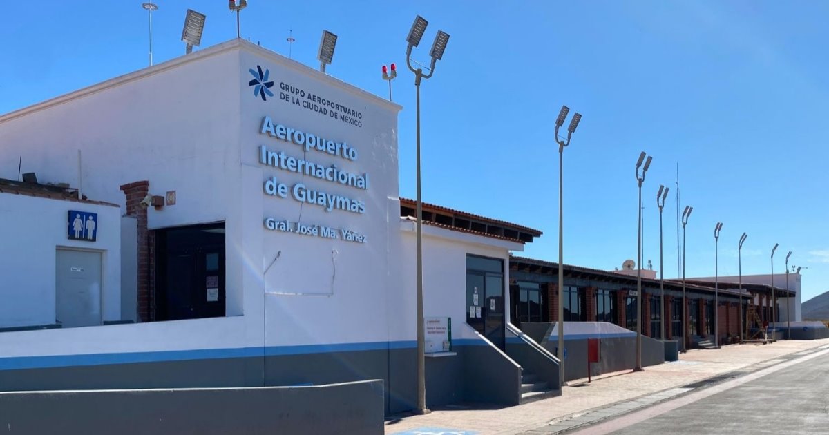 Nuevas rutas aéreas: conectarán Guaymas con tres estados de México