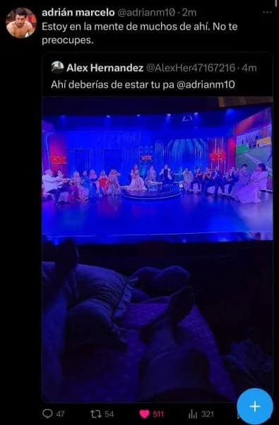 Adrián Marcelo se burla de Wendy Guevara tras final de LCDLFM