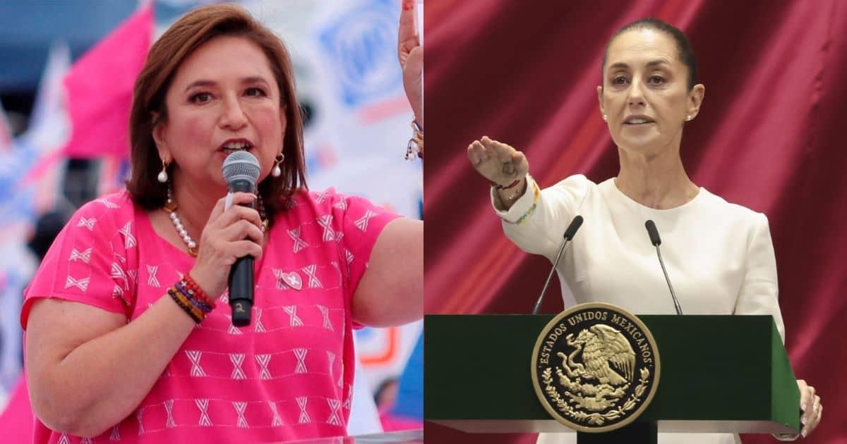 Deseo de corazón que te vaya bien: Xóchitl Gálvez a Claudia Sheinbaum