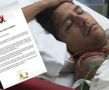 Christian Nodal emite comunicado urgente tras ser hospitalizado