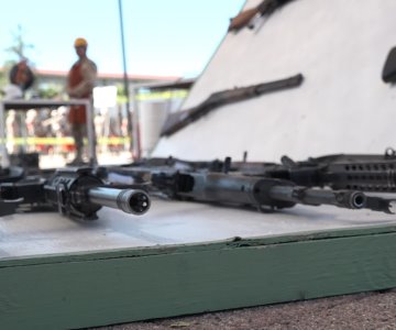 Sonora, tercer estado con mayor aseguramiento de armas largas: FGR