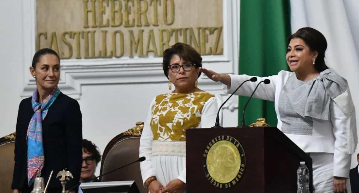 Clara Brugada rinde protesta como jefa de Gobierno de CDMX