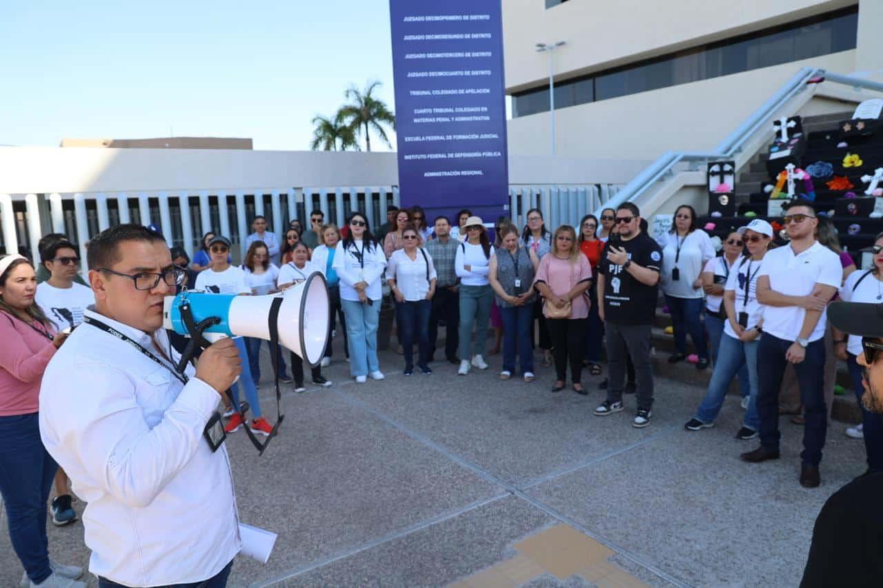 Trabajadores del Poder Judicial exigen renuncia de líder sindical