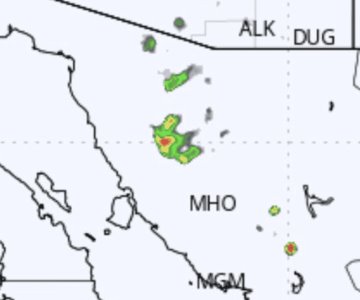 Regresa la lluvia a Sonora; se esperan condiciones favorables para Hermosillo