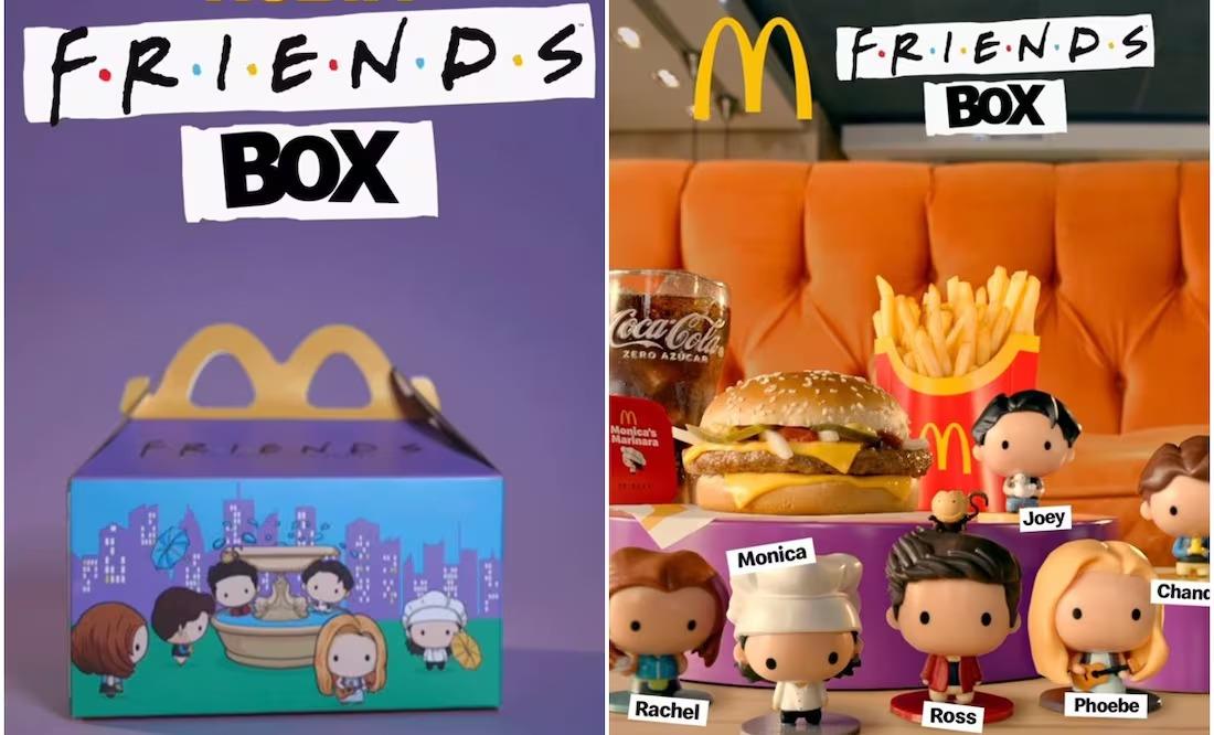 Lanzarán cajita feliz de McDonald’s con personajes de “Friends”