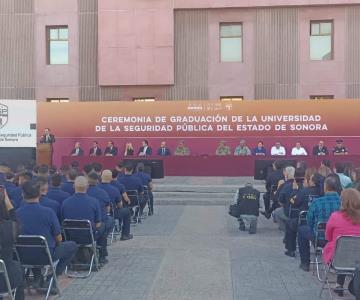 Se gradúan más de 300 cadetes de la Universidad de la Seguridad Pública