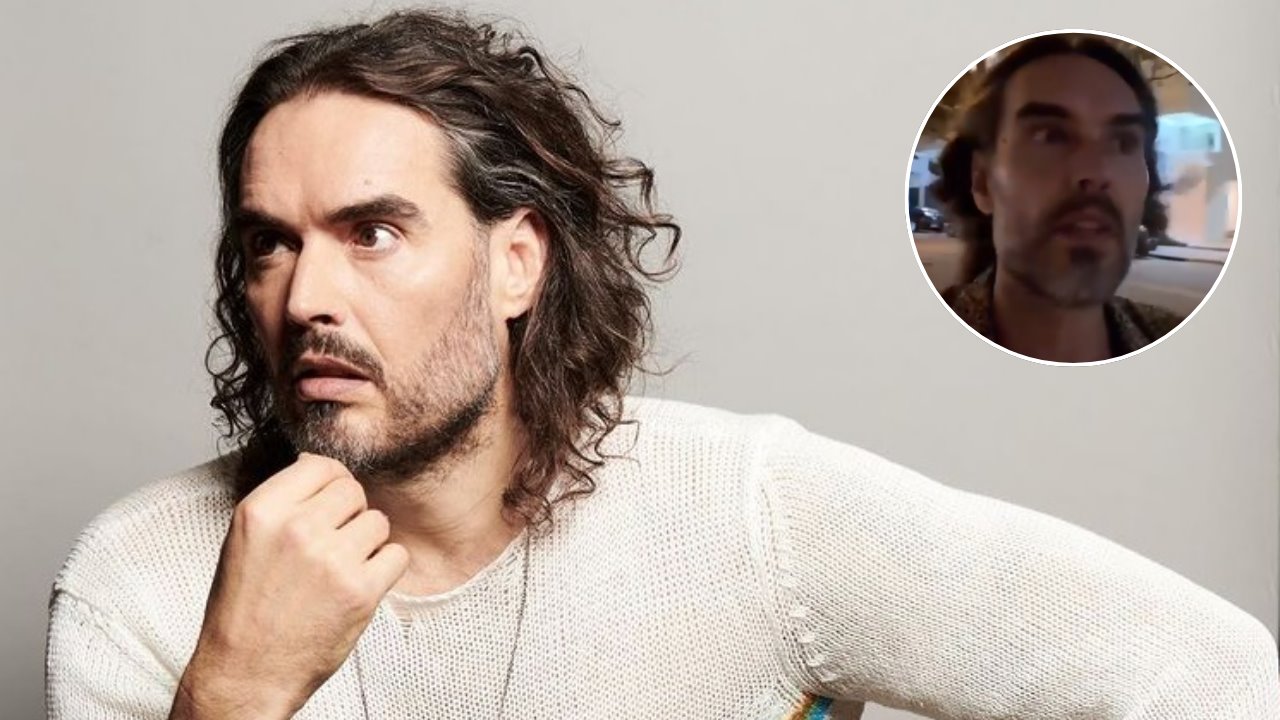 Russell Brand publica extraño video sobre el huracán Milton