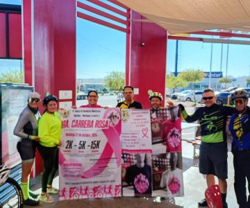 Bomberos de Nogales invitan a su primera Carrera Rosa con causa