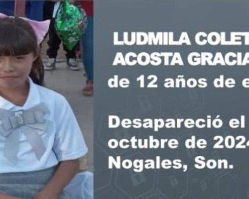 Activan Alerta Amber para localizar a Ludmila Colett, menor desaparecida