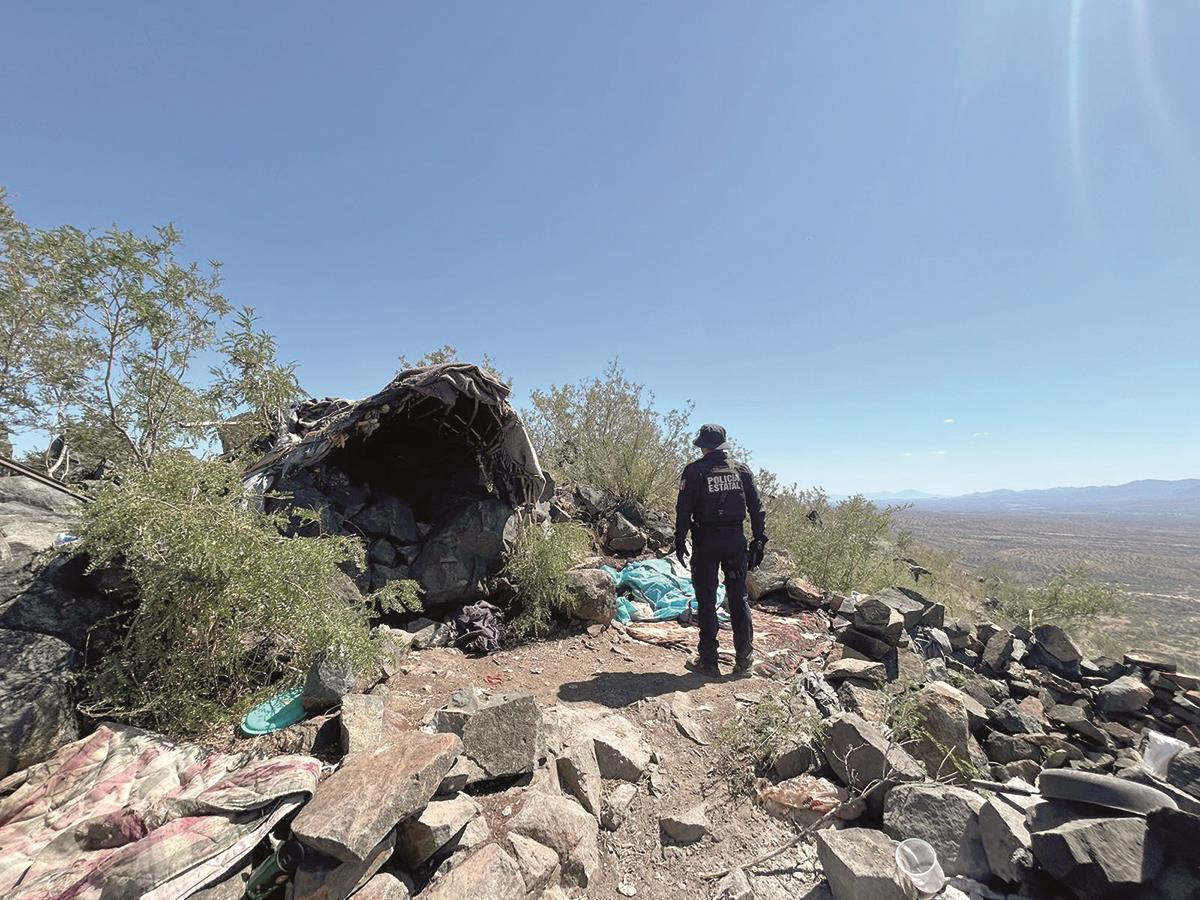 Destruyen puntos de observación clandestinos entre Sonora y Arizona