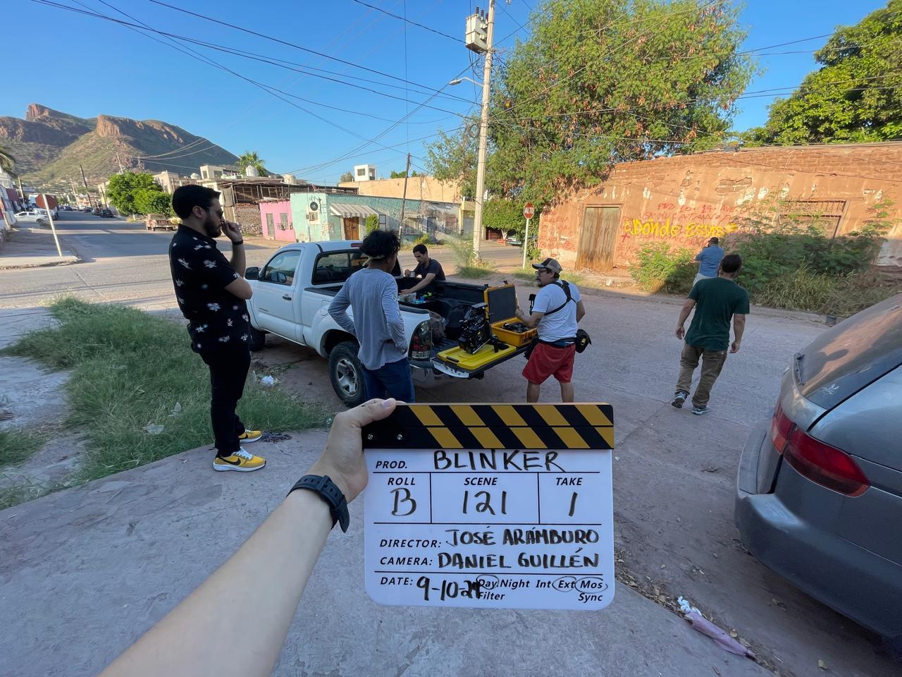 La película Blinker inicia rodaje en Guaymas con talento sonorense