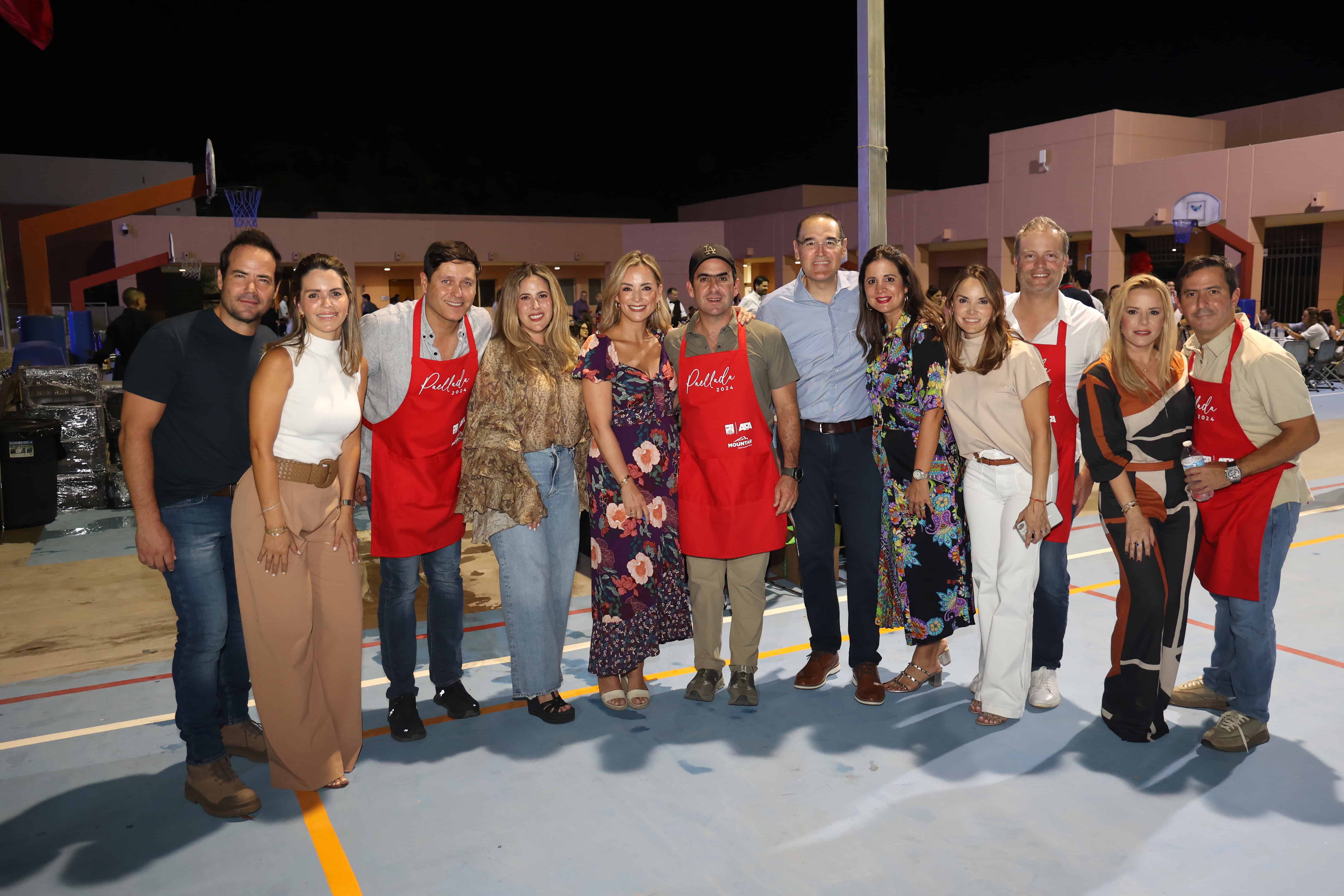 Viven maravillosa noche en la Paellada 2024 del Colegio Liceo Thezia