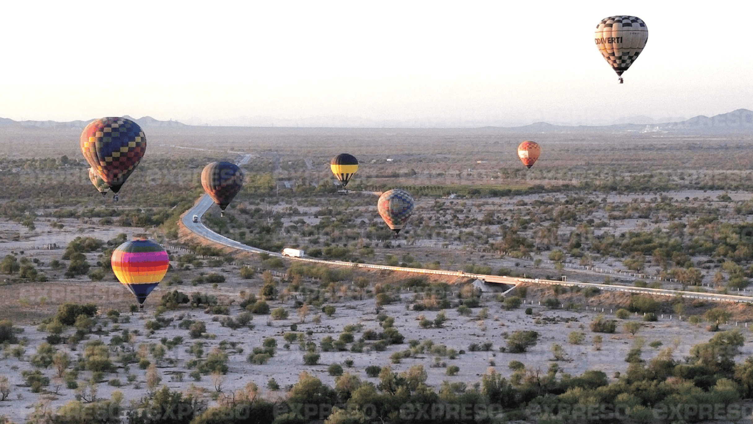 Arrancan actividades del 3er Festival del Globo en Hermosillo