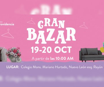 Invitan a bazar a beneficio de casa hogar La Providencia