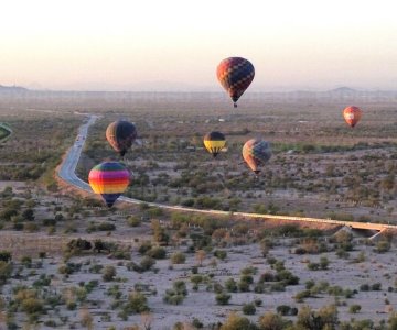 Arrancan actividades del 3er Festival del Globo en Hermosillo