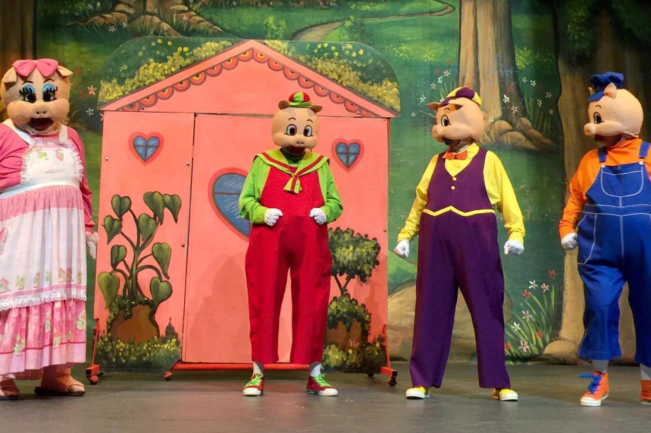 Los Tres Cochinitos llegan al teatro este domingo en Hermosillo